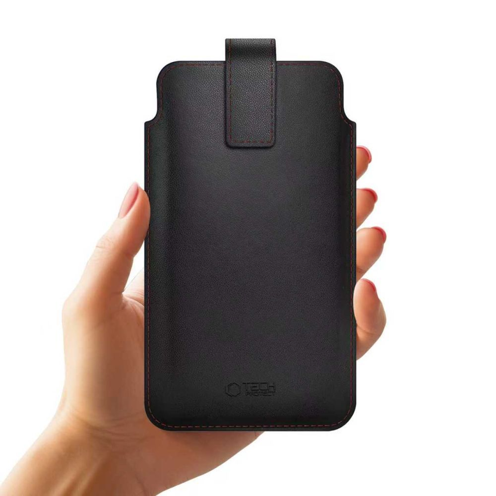 Custodia Universale per Telefono, Tech-Protect, SM65, Nera Rossa