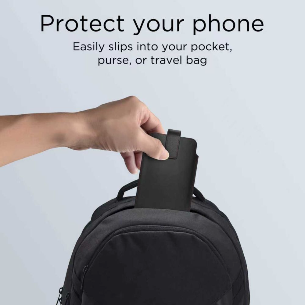 Custodia Universale per Telefono, Tech-Protect, SM65, Nera Rossa