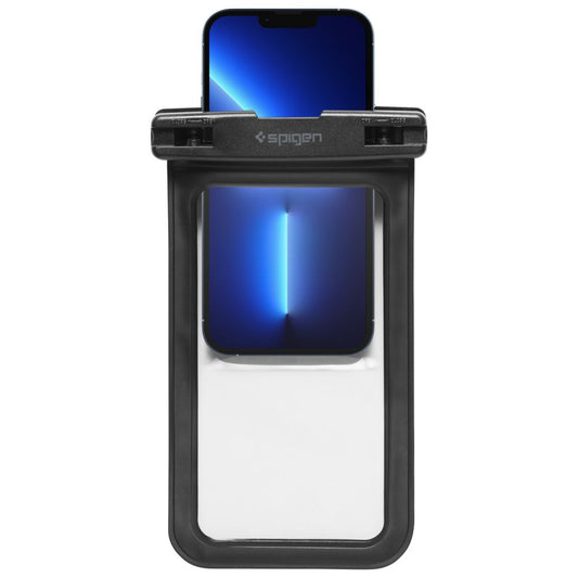 Custodia Universale Waterproof per Telefono max. 3.5inch - 7inch, Spigen, A601, Set 2 pezzi, Nera AMP04523