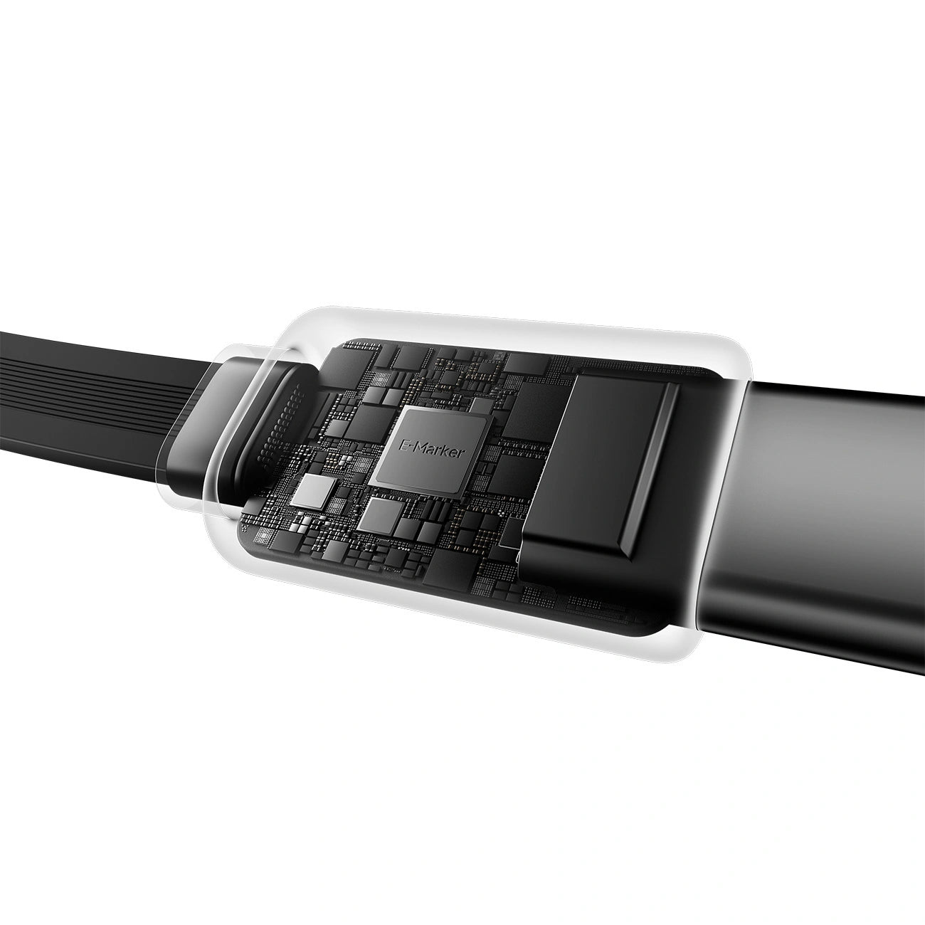 Caricatore Auto Con Cavo USB-C Cuktech CC903P Display, 100W, 5A, 1 x USB-A - 1 x USB-C, Grigio