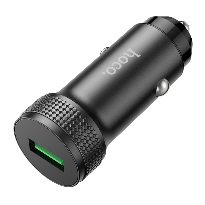 Caricatore Auto HOCO Z49A, 18W, 3A, 1 x USB-A, Nero