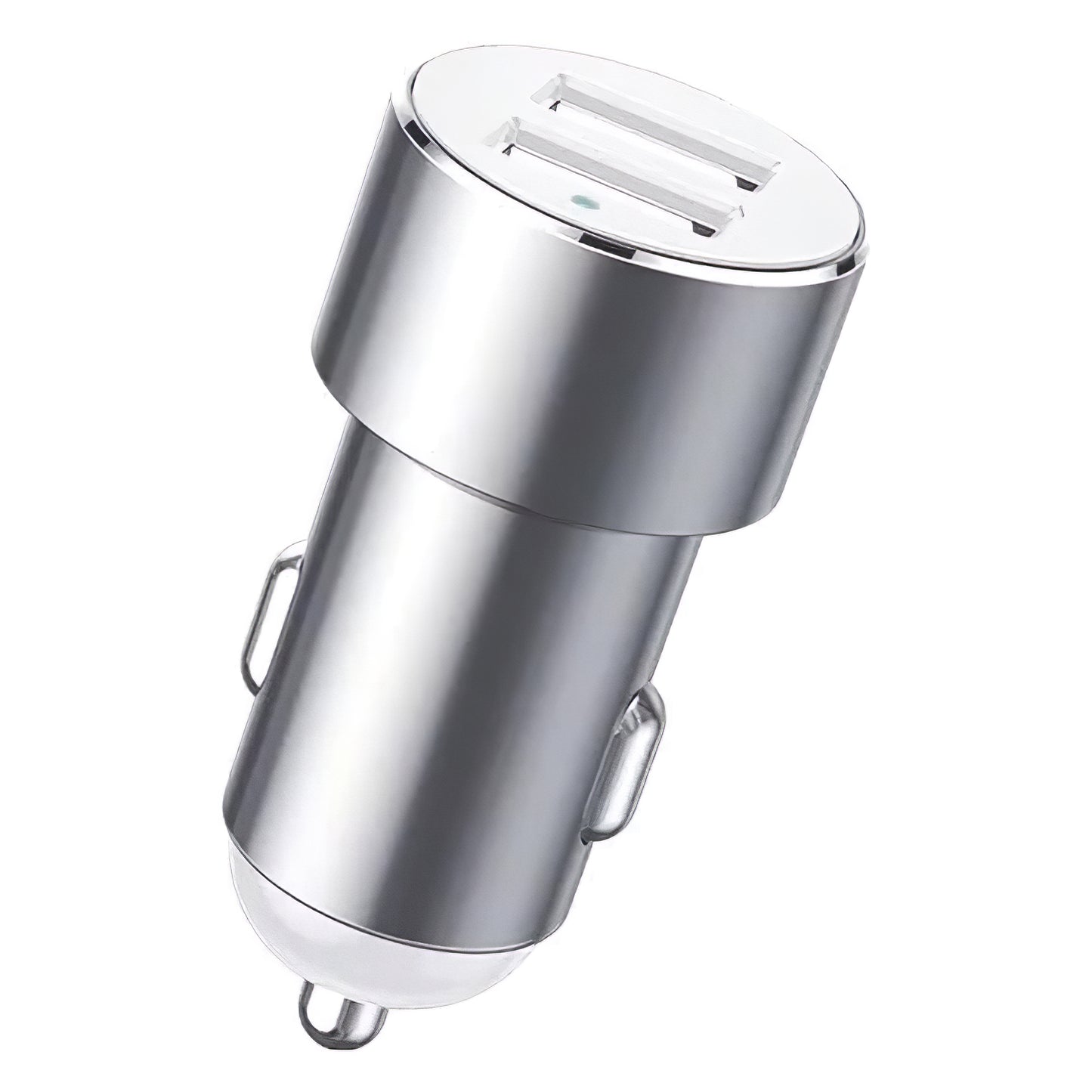 Caricabatterie da auto ad alta efficienza Baseus, 95W, 2,1A, 2 prolunghe per accendisigari - 2 x USB-A, argento CRDYQ-0S