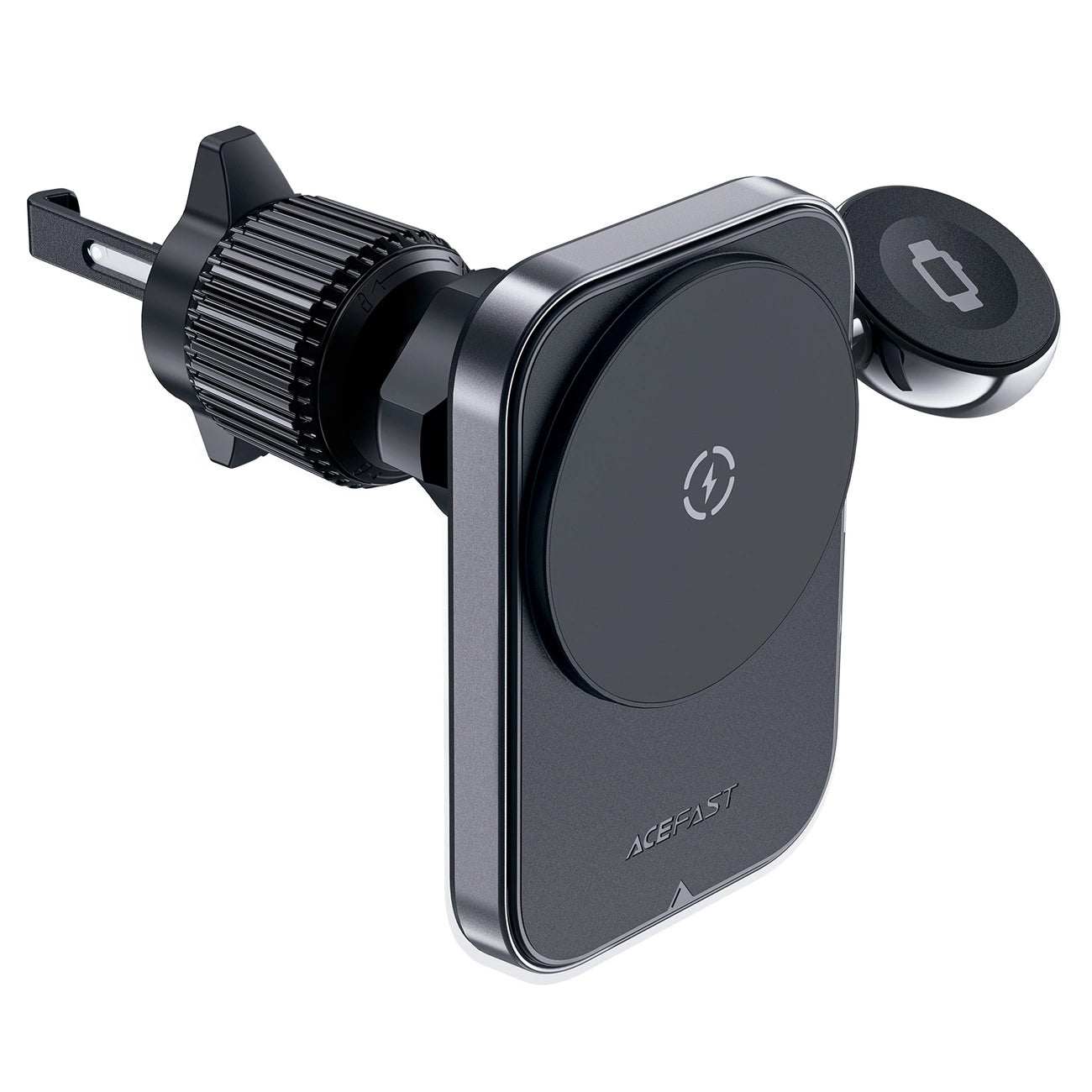 Caricabatterie Auto Wireless Acefast D18 2in1, 15W, 1.67A, Nero