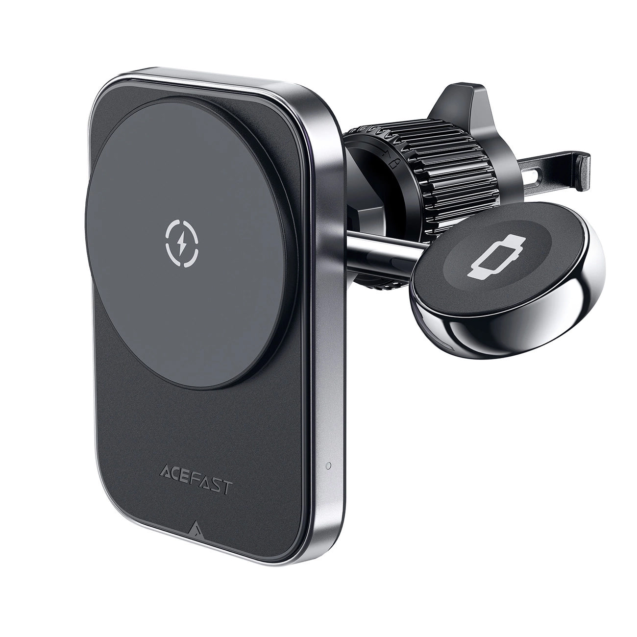 Caricabatterie Auto Wireless Acefast D18 2in1, 15W, 1.67A, Nero