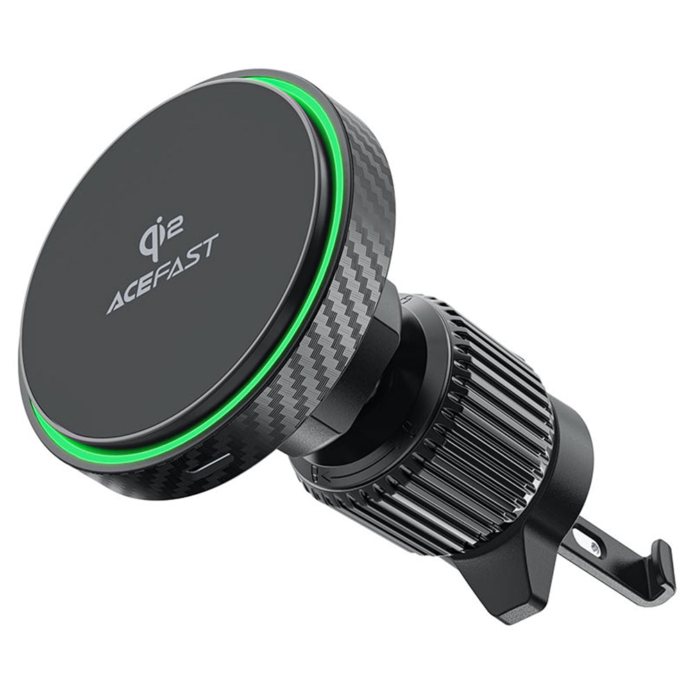 Caricabatterie Auto Wireless Acefast D33, 15W, 1.67A, Nero