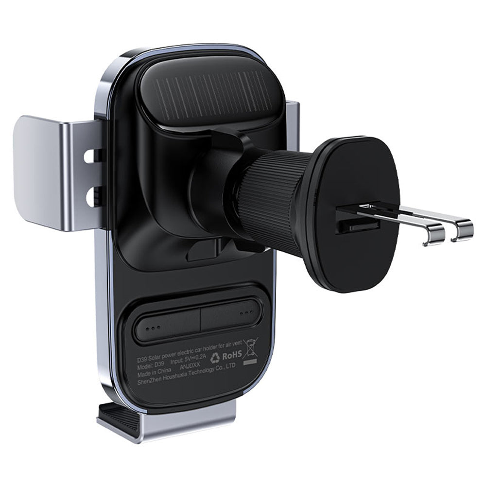 Caricabatterie Auto Wireless Acefast D39 con Pannello Solare, 15W, 1.67A, Nero