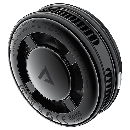 Caricatore Wireless da Rete Acefast E47 2in1, 25W, Nero