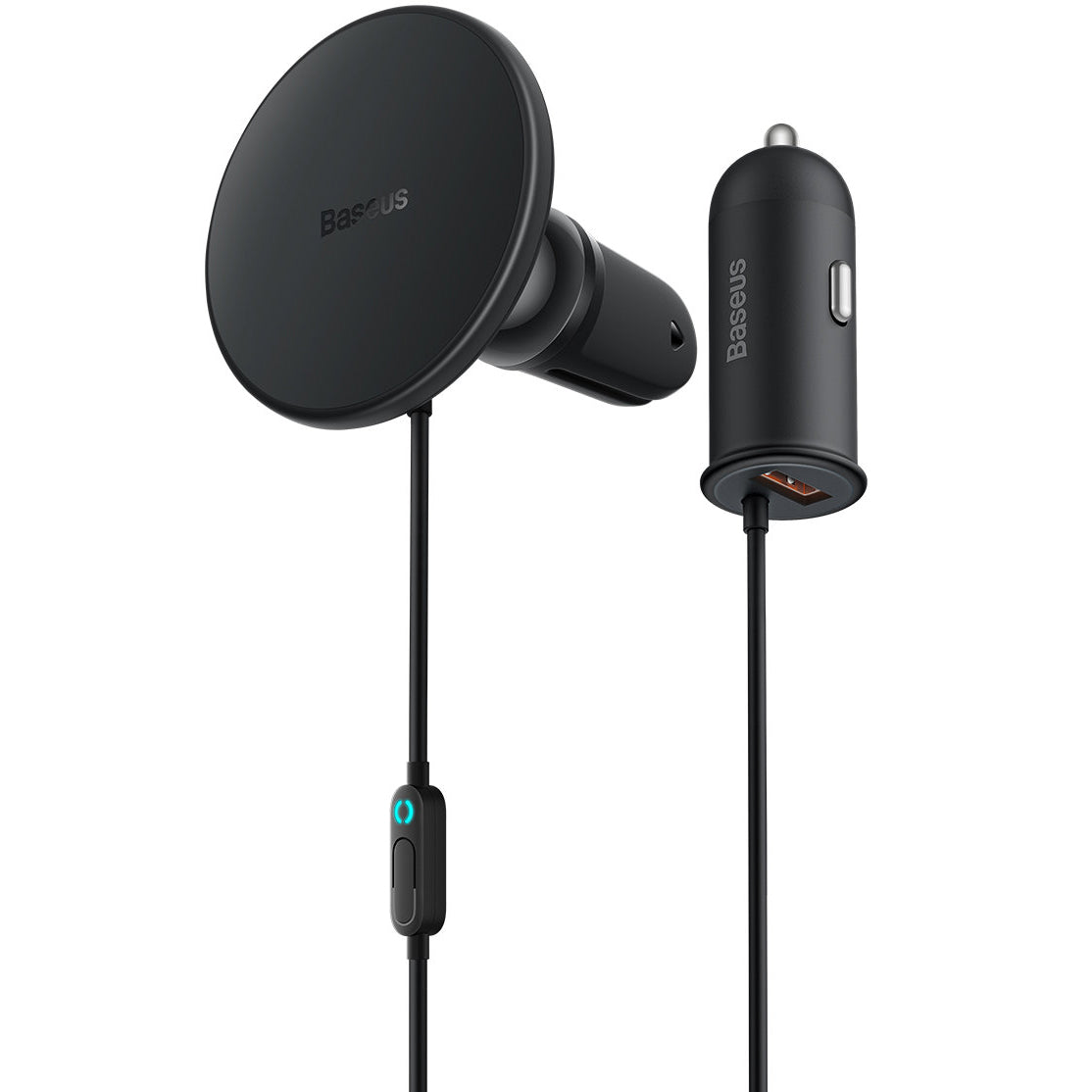 Caricabatterie Auto Wireless Baseus CW01, 40W, 3A, Nero C40141000111-01