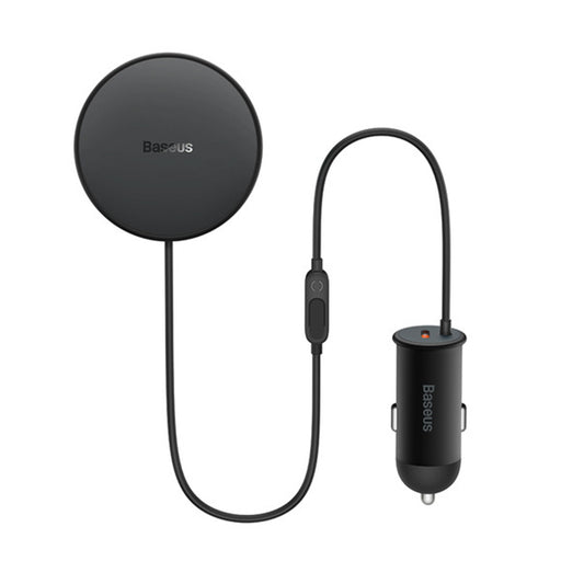 Caricabatterie Auto Wireless Baseus CW01, 15W, 1.67A, Nero C0013A01