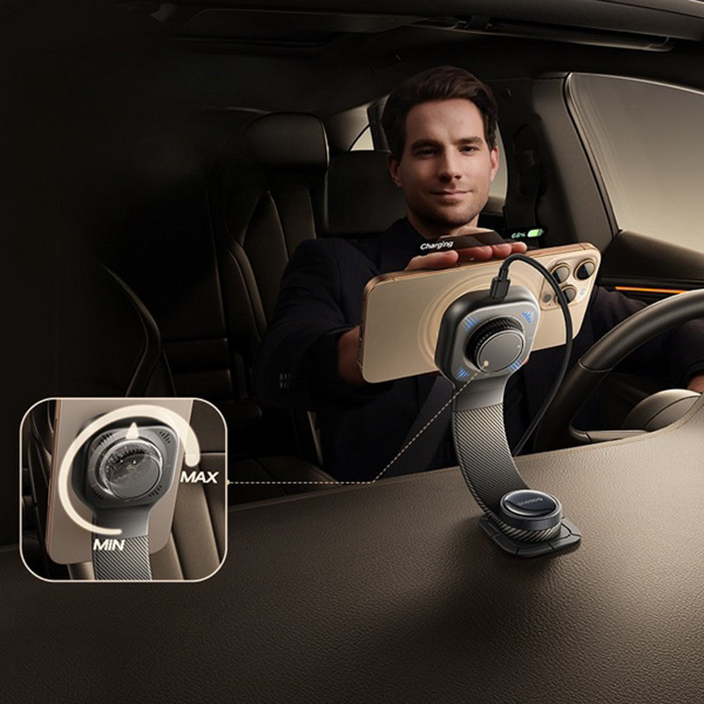 Caricabatterie Auto Wireless Baseus PrimeTrip C03 Pro, 15W, 1.67A, Nero C0013701