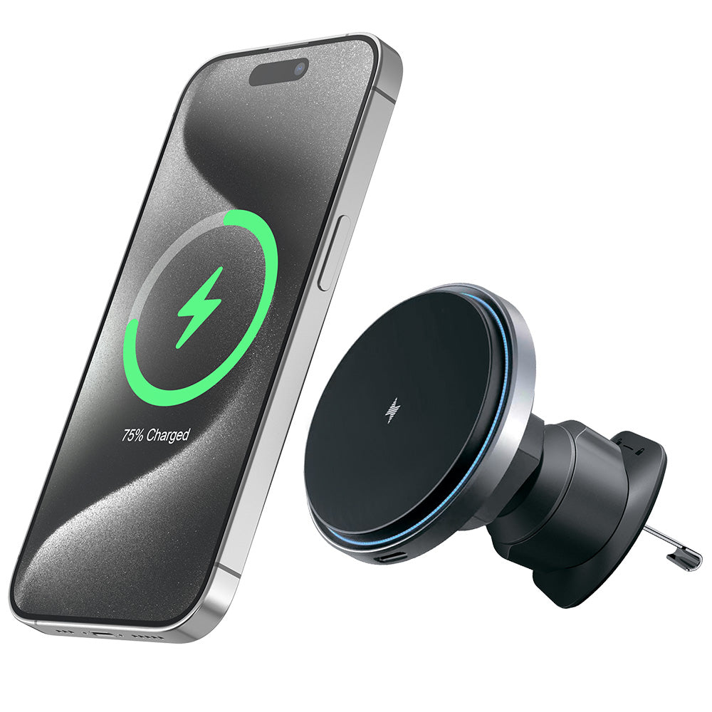 Caricabatterie Auto Wireless Proove Magic Circle Pro, 15W, 1.67A, Nero WHMP15010001