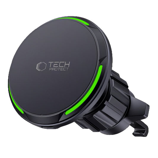 Caricatore da auto wireless Tech-Protect MM15W-V7 QI2, 15W, 1,67A, nero