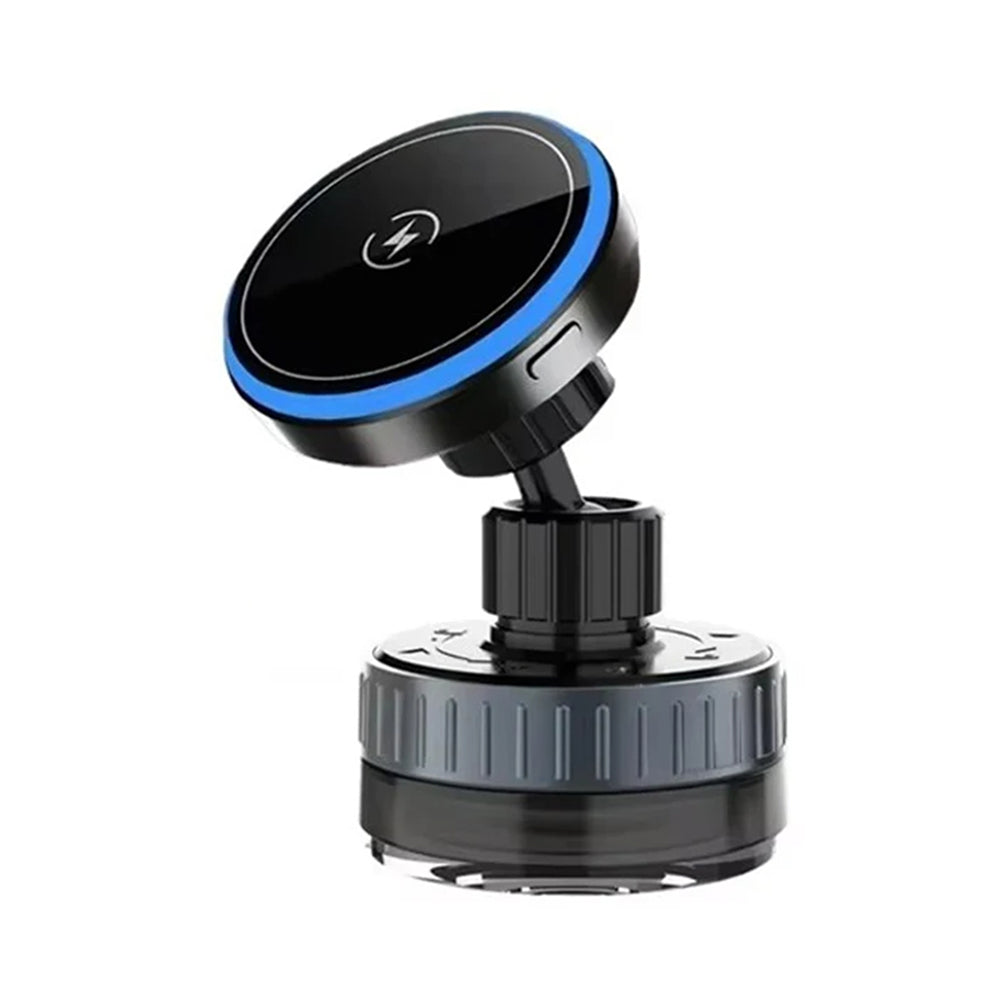 Caricabatterie Auto Wireless Techsuit HOLD253, 15W, 1.67A, Nero