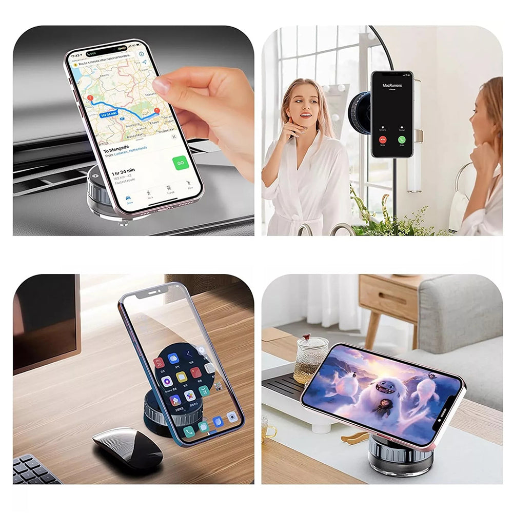 Caricabatterie Auto Wireless Techsuit HOLD253, 15W, 1.67A, Nero