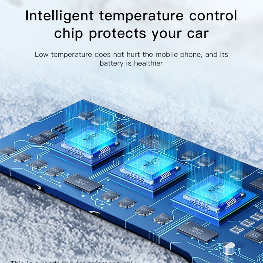 Caricabatterie Auto Yesido Y50, 60W, 3A, 1 x USB-A - 2 x USB-C, Nero