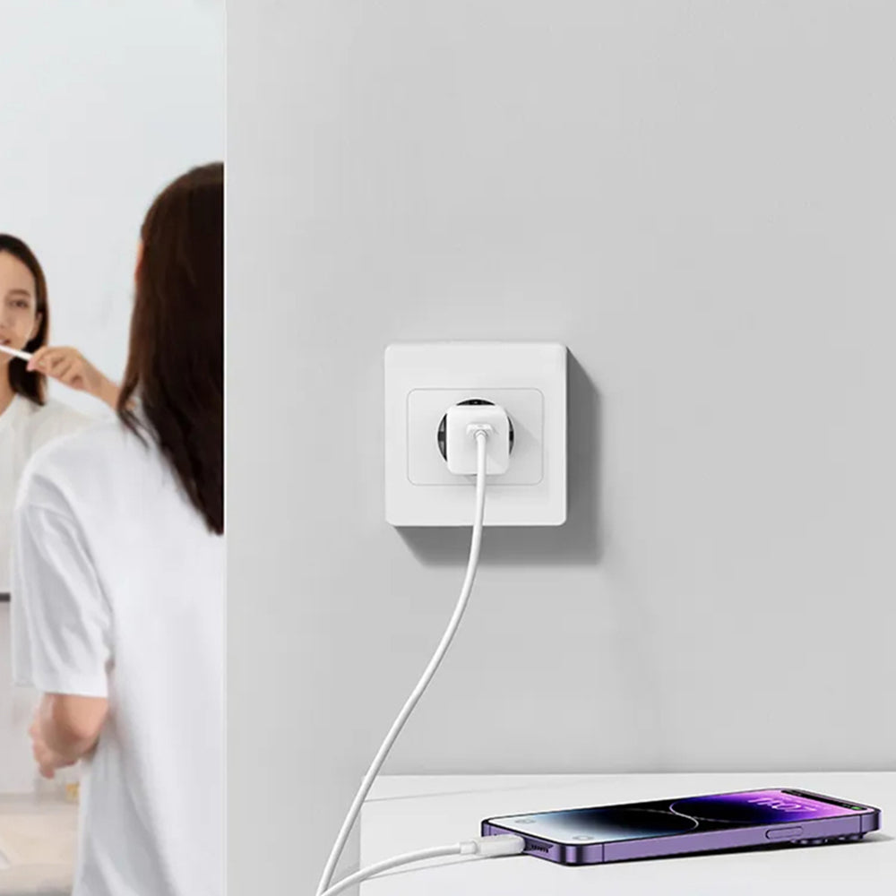 Caricabatterie Rete Baseus, 20W, 3A, 1 x USB-C, Viola CCGN050105