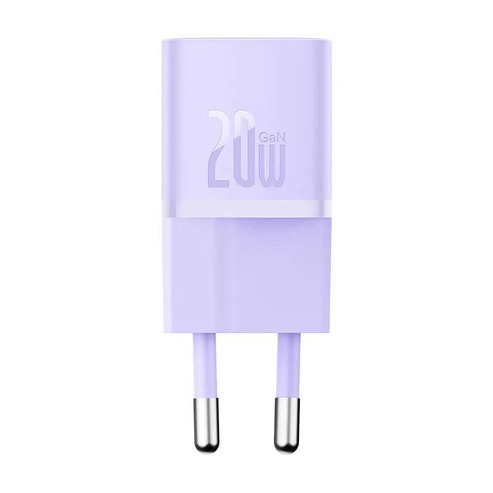 Caricabatterie Rete Baseus, 20W, 3A, 1 x USB-C, Viola CCGN050105