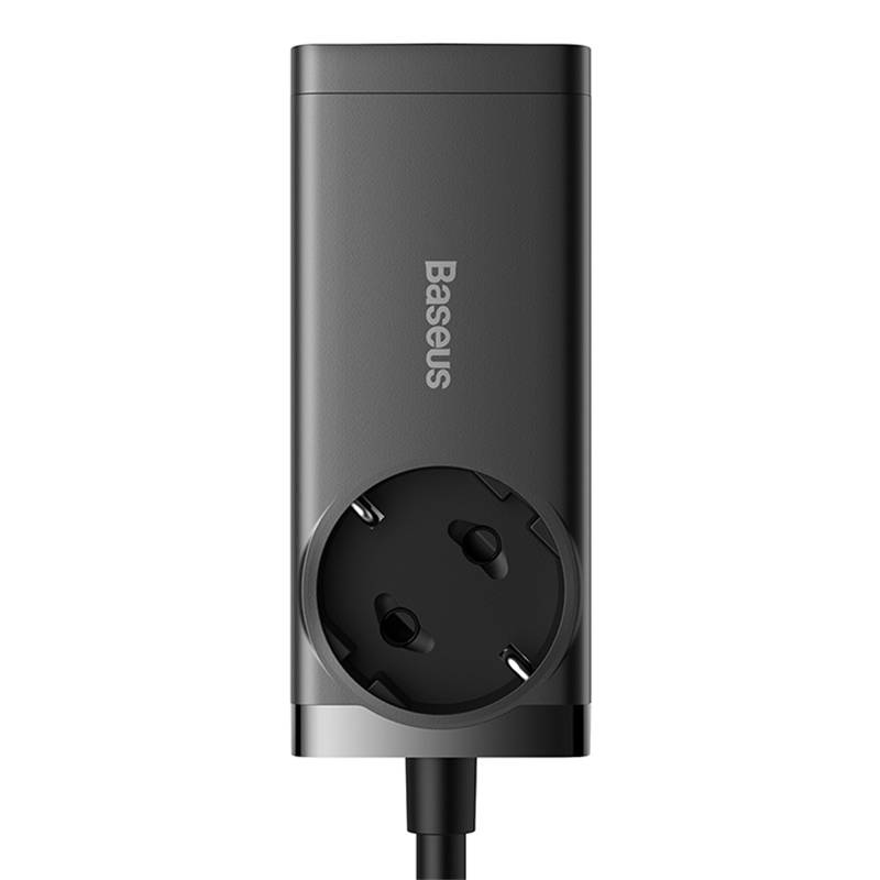 Prolunga Baseus GaN3 Pro, 1 x Schuko, Nero PSZM000901