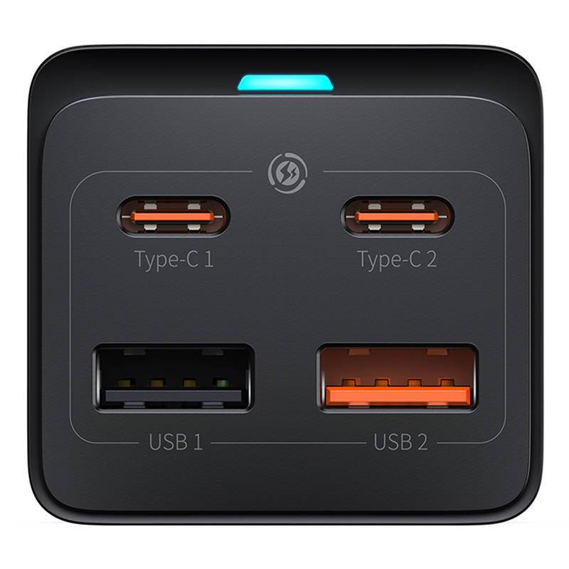 Prolunga Baseus GaN3 Pro, 1 x Schuko, Nero PSZM000901