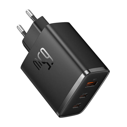 Baseus OS-Cube Pro Network Charger, 65W, 3.25A, 1 x USB-A - 2 x USB-C, Black P10152301113-00