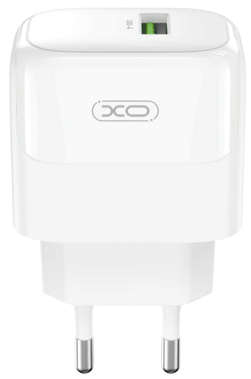 Caricabatterie da Rete con Cavo microUSB XO Design L135, 18W, 3A, 1 x USB-A, Bianco