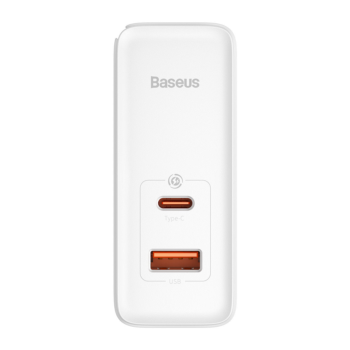 Caricabatterie da Rete con Cavo USB-C Baseus GaN5 Pro, 100W, 3A, 1 x USB-A - 1 x USB-C, Bianco CCGP090202