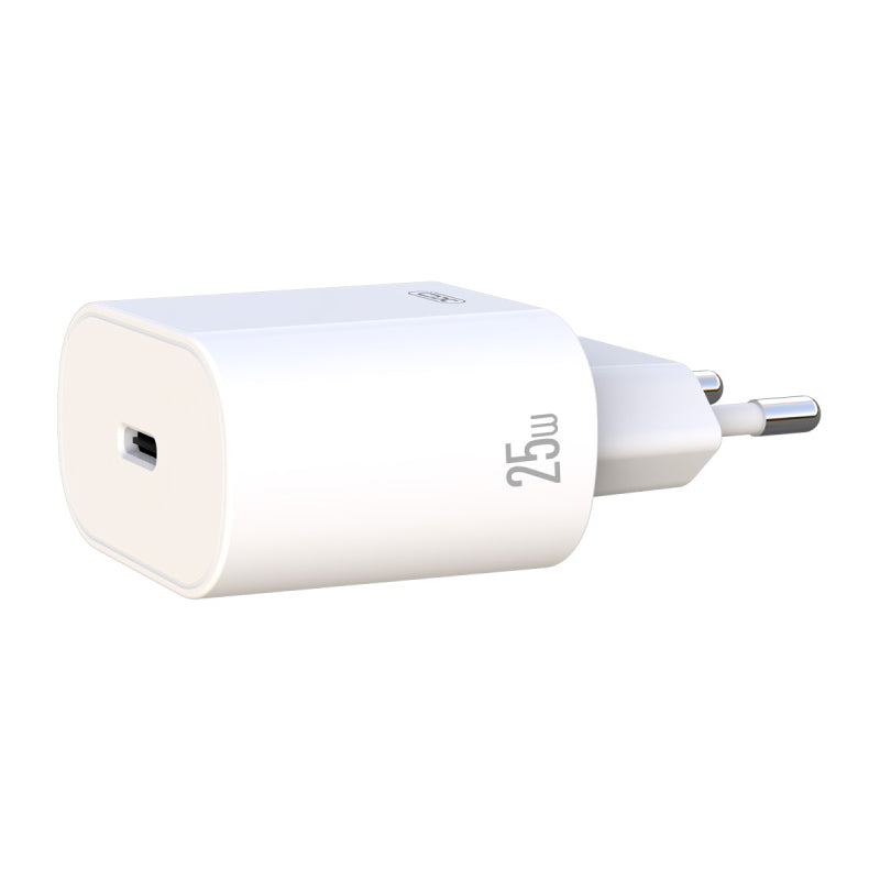 Caricabatterie Rete XO Design, 25W, 3A, 1 x USB-C, Bianco