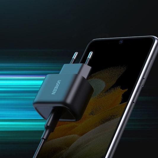 UGREEN CD250, 25W, 3A, 1 x USB-C, 1 x USB-C, Nero