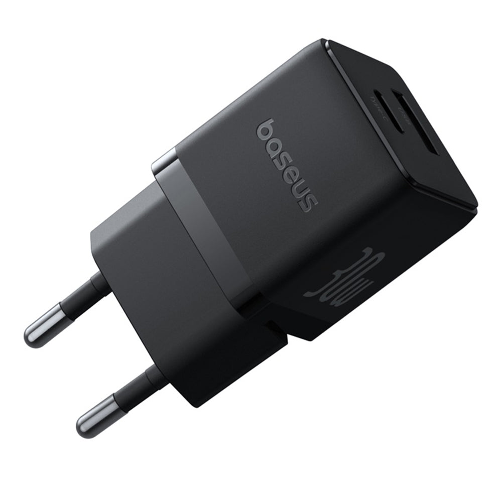 Caricabatterie da rete con cavo USB-C Baseus Palm, 30W, 3A, 1 x USB-C, Nero P10111605113-01