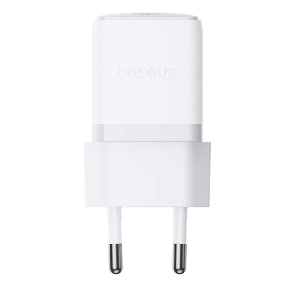 Caricabatterie da rete con cavo USB-C Baseus Palm, 20W, 3A, 1 x USB-C, Bianco P10111602213-01