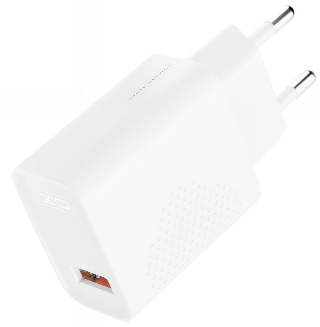 Caricabatterie da Rete con Cavo USB-C XO Design L159, 18W, 3A, 1 x USB-A, Bianco
