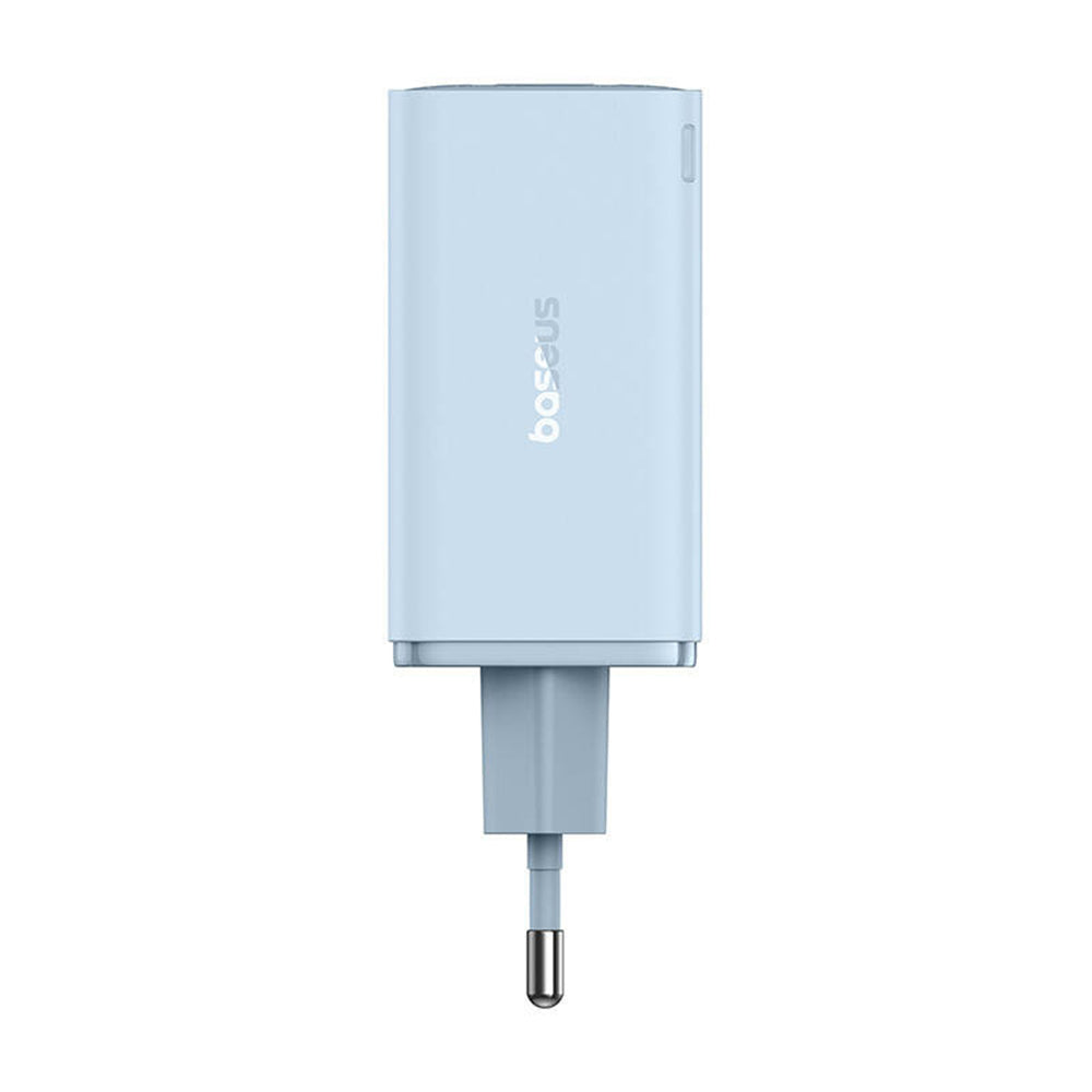 Caricabatterie Rete con Cavo USB-C Baseus GaN6 Pro, 65W, 3.25A, 2 x USB-A - 2 x USB-C, Blu E0121D00