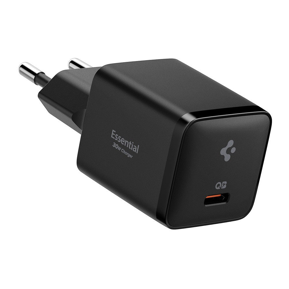 Caricatore da rete Spigen EE301EU Essential, 30W, 3A, 1 x USB-C, Nero ACH09493