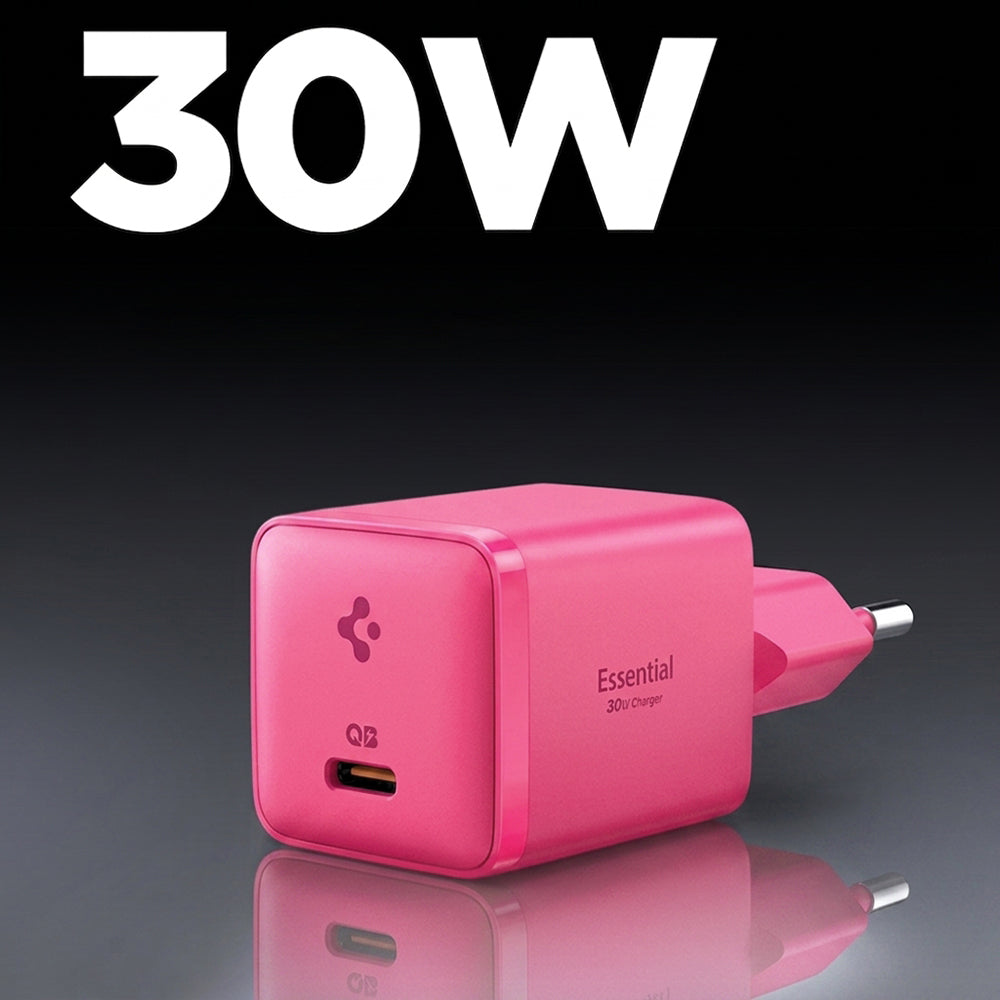 Caricatore da rete Spigen EE301EU Arcstation Essential, 30W, 3A, 1 x USB-C, Rosa ACH10449