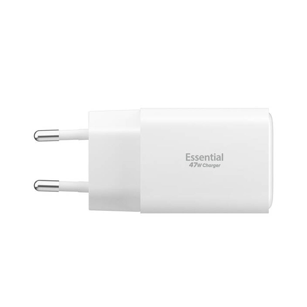 Caricabatterie da Rete Spigen EE473EU Essential, 47W, 3A, 1 x USB-A - 2 x USB-C, Bianco ACH09464