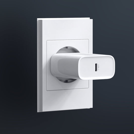 Caricatore di rete UGREEN CD127, 30W, 3A, 1 x USB-C, Bianco