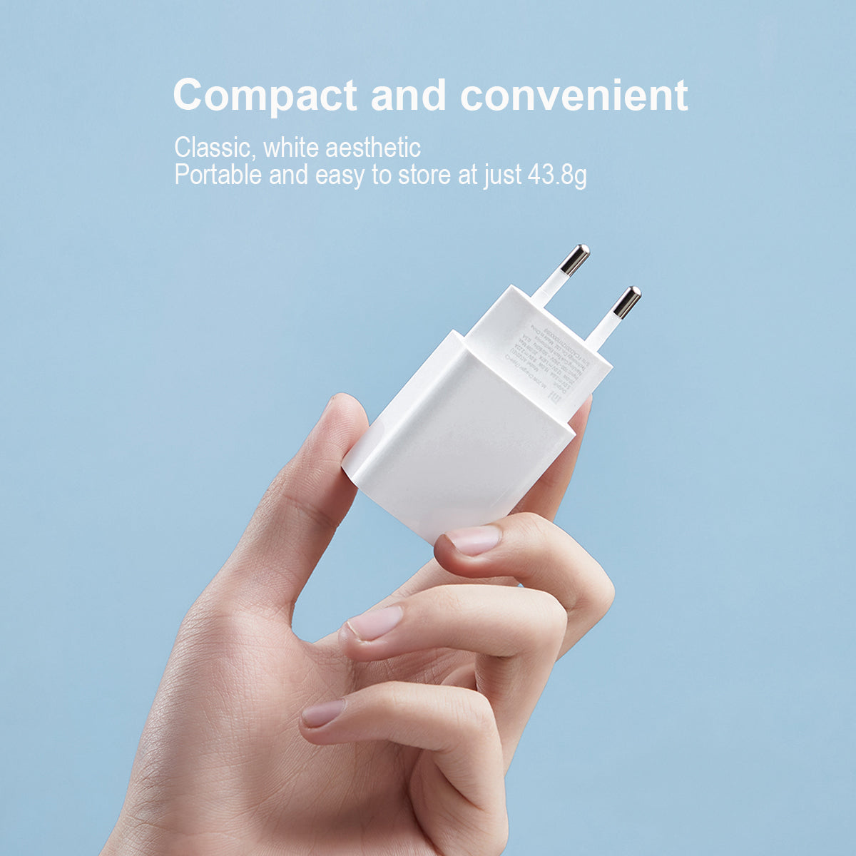 Caricatore da rete Xiaomi, 20W, 3A, 1 x USB-C, Bianco BHR4927GL