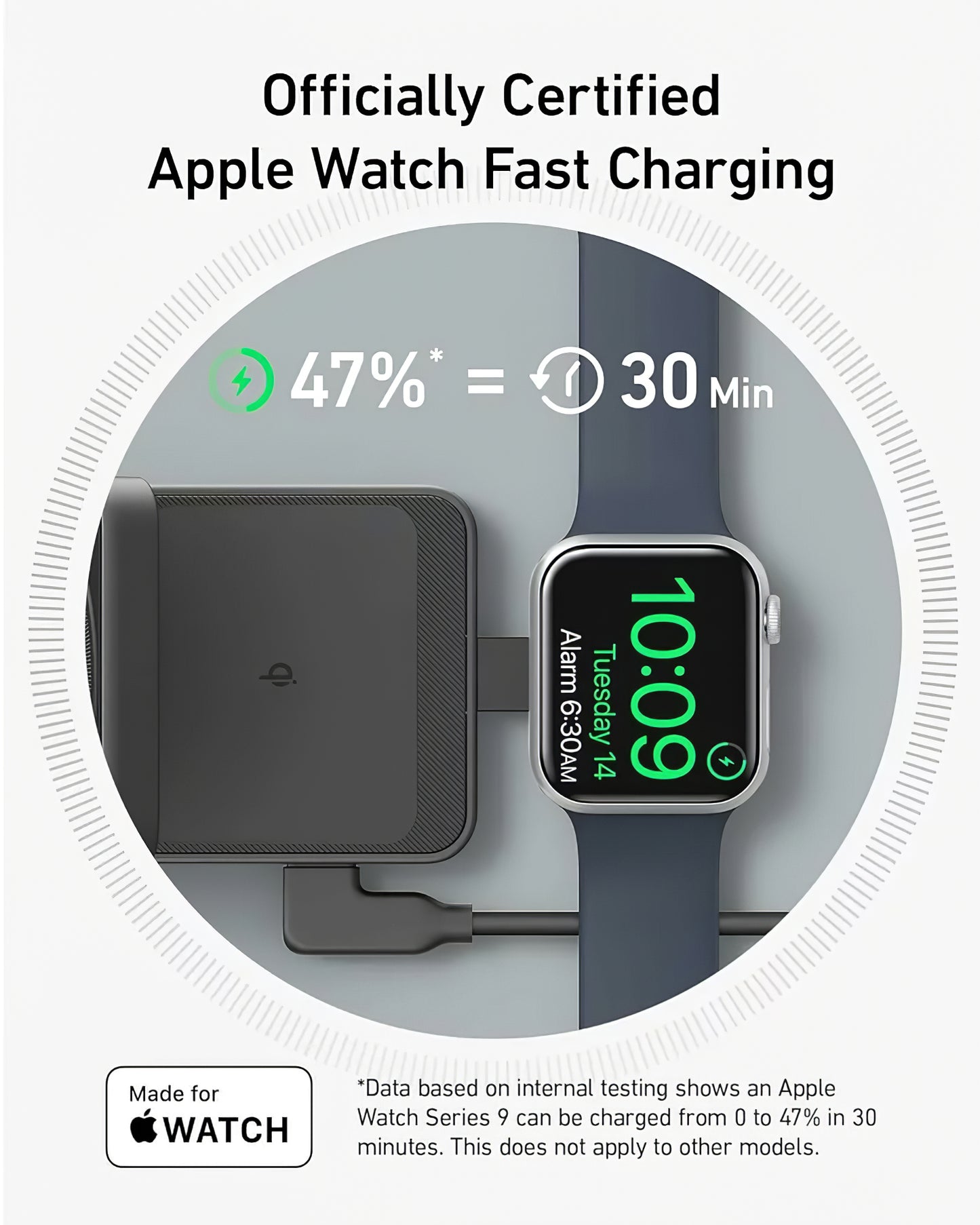 Anker MagGo 3in1, 15W, 1,67A, nero B2557311