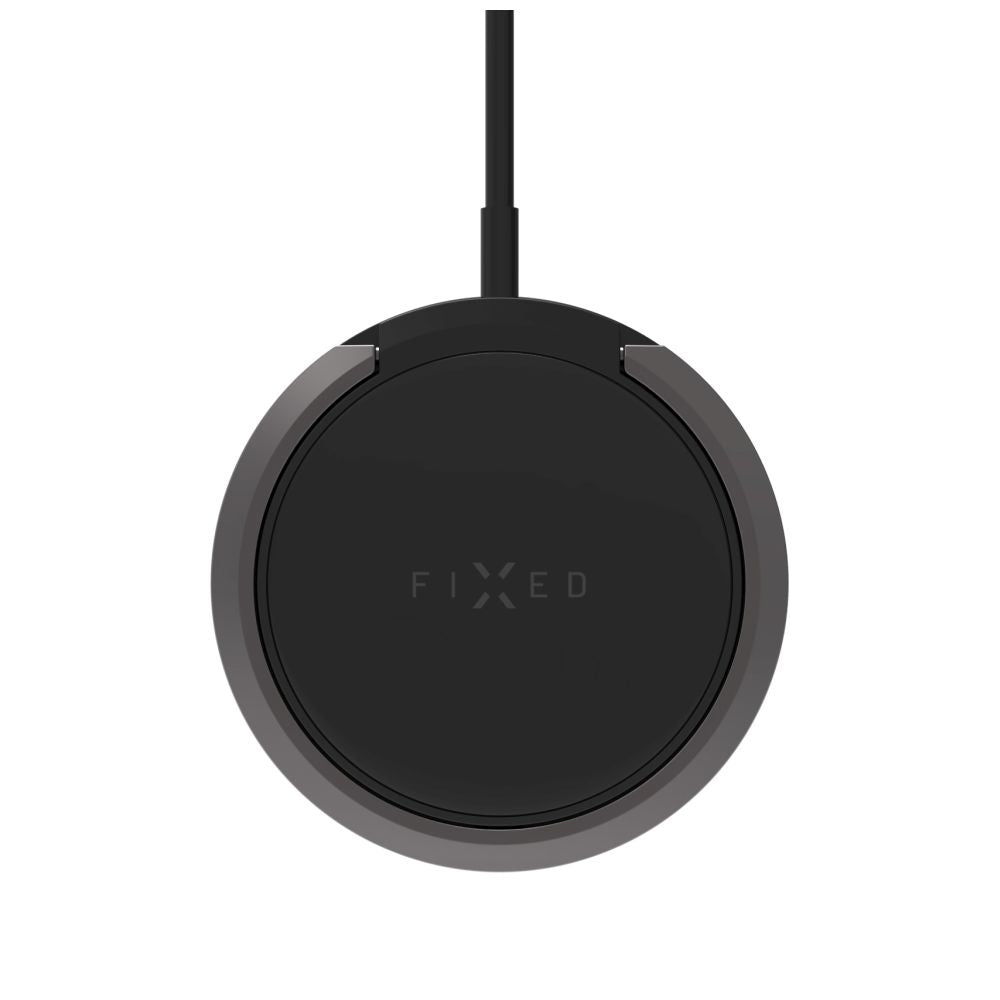 Caricabatterie Wireless Retea Fixed Ring, 15W, 1.67A, Nero