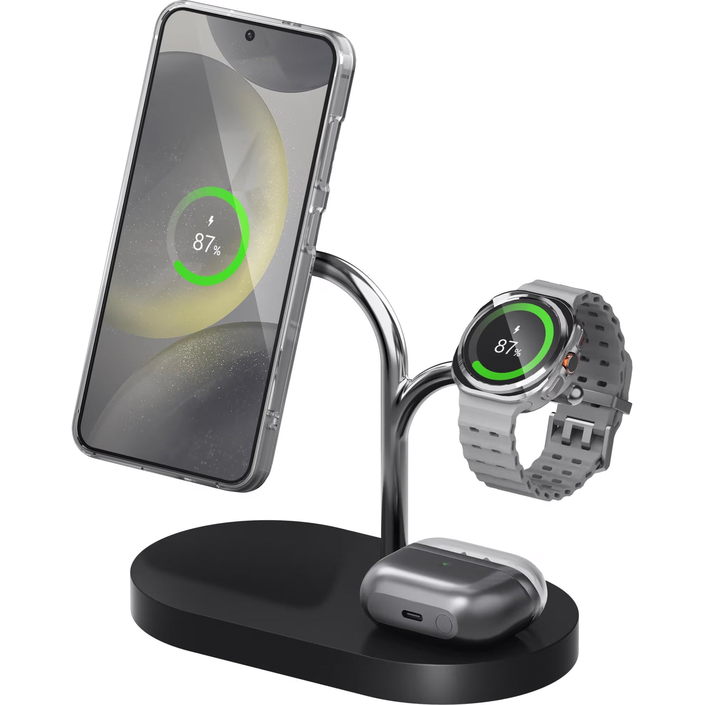 Caricabatterie Wireless Samsung, 15W, 1.67A, Nero GP-PWU024WIABW