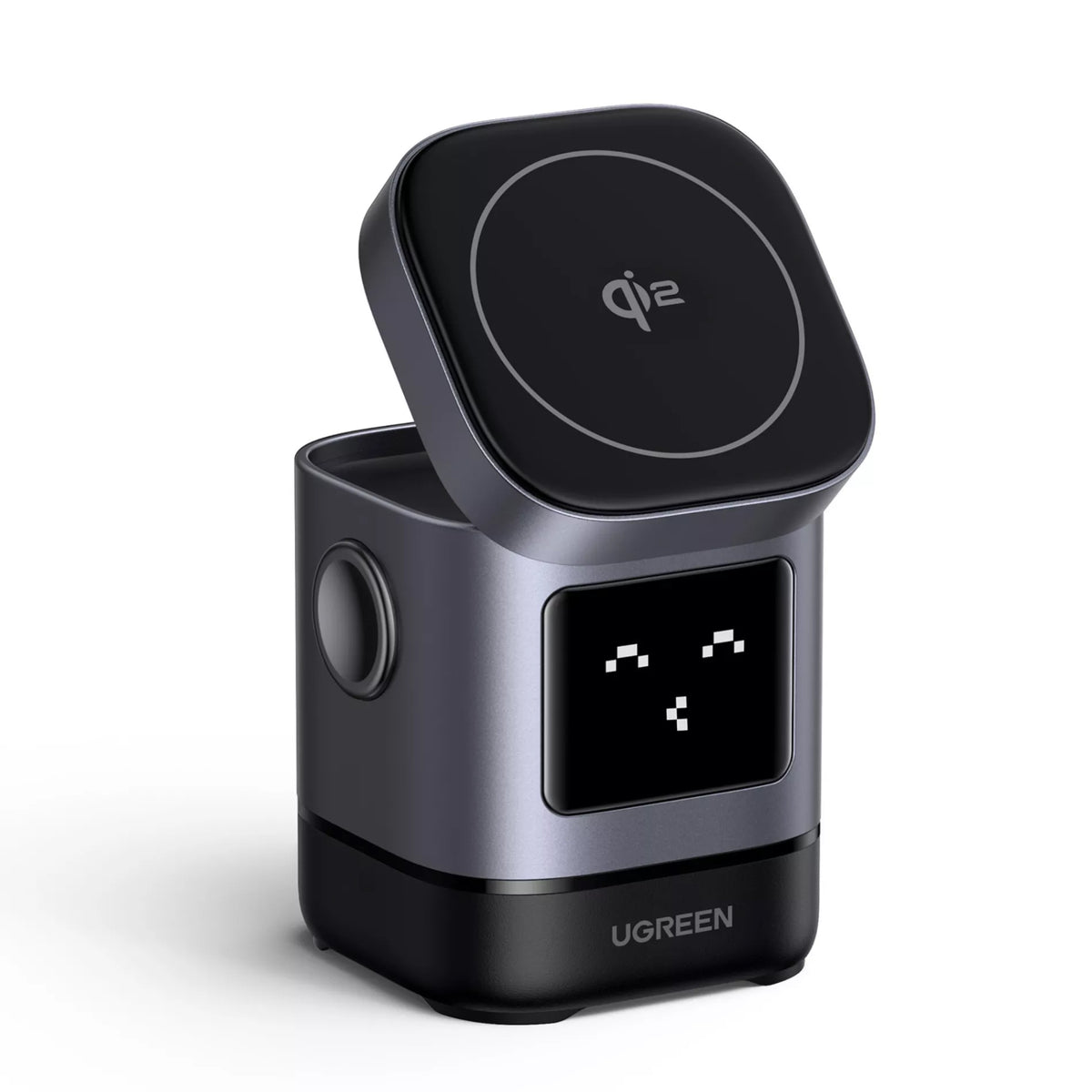 UGREEN W709 Uno 2in1 Wireless Network Charger, 15W, 1.67A, Black