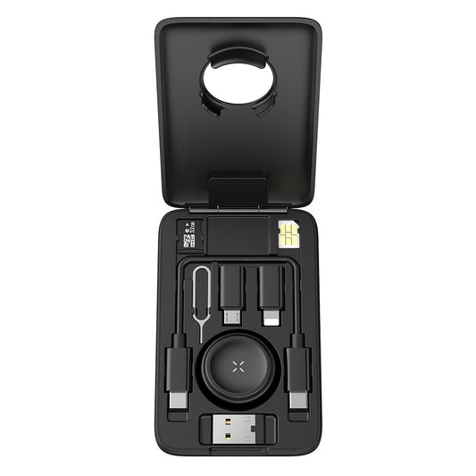 Caricabatterie Wireless McDodo CH-2440 8in1 per Apple Watch Series, Nero