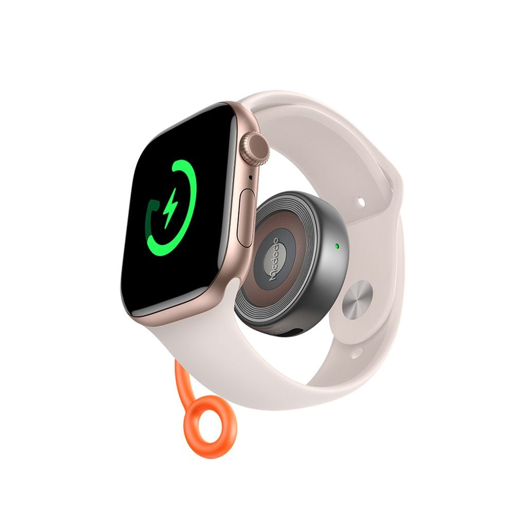 Caricabatterie Wireless McDodo CH-6840 per Apple Watch Series, Nero