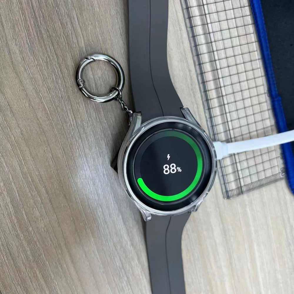 Caricabatterie Wireless Techsuit TSC4 per Samsung Galaxy Watch Series, Nero