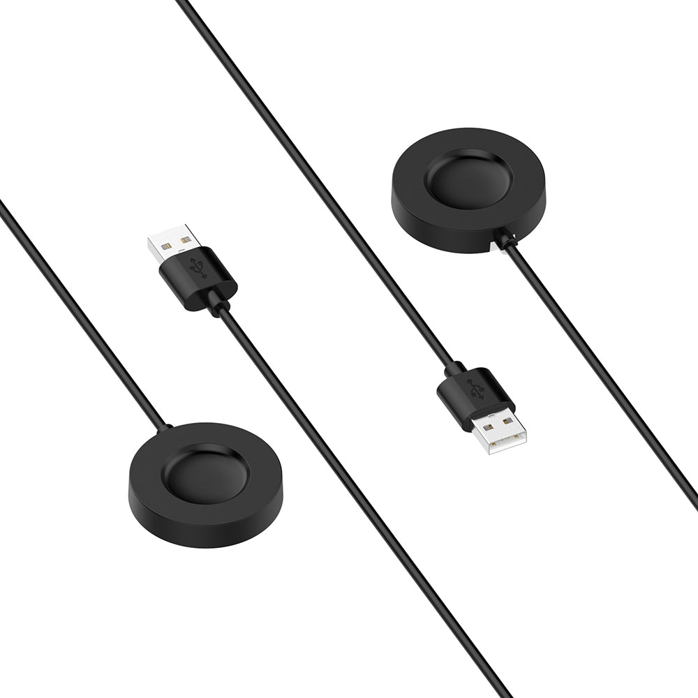 Caricabatterie Wireless Techsuit TXC6 per Xiaomi Watch S1 Pro, USB-A, Nero