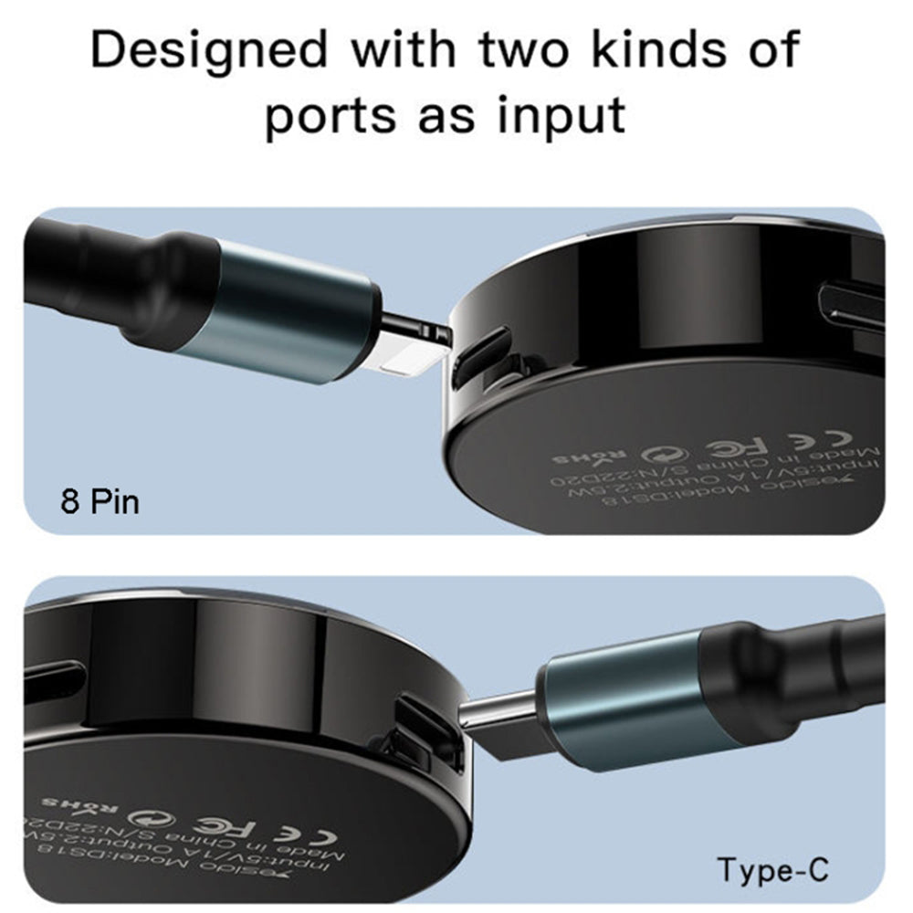 Caricabatterie Wireless Yesido DS18 per Apple Watch Series, Nero