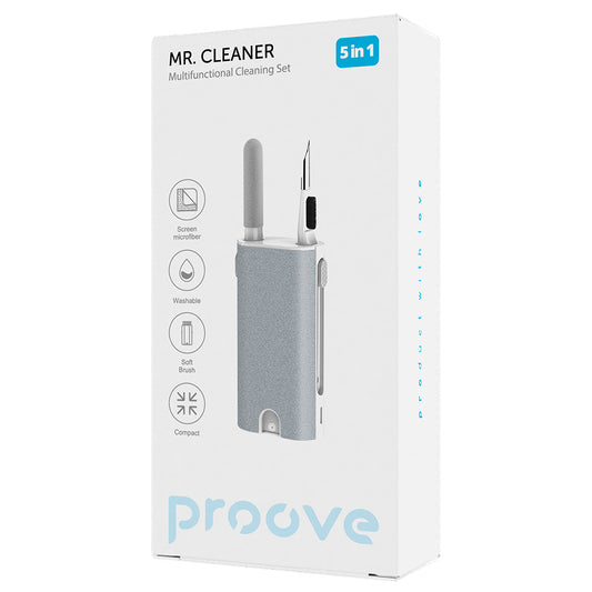 Strumento di Pulizia Proove Mr.Cleaner, 5in1, Bianco