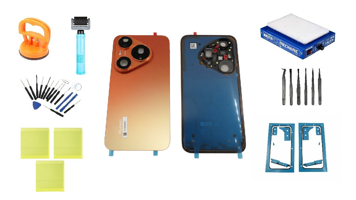 Kit cover batteria Huawei Pura 90s Pro Orange Soda Service Pack e strumenti di assistenza dedicati