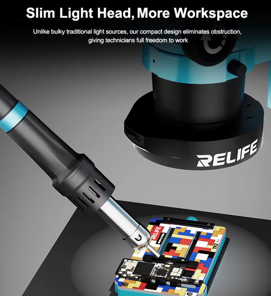 Lampada Relife RL-033E per Microscopio, Nera