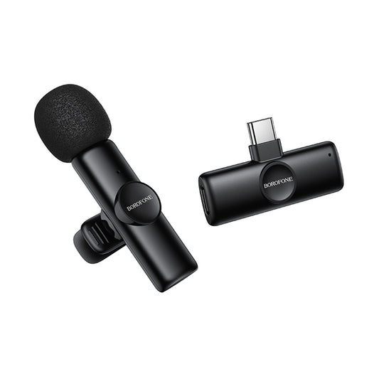 Lavalier Borofone BFK16 Winner, USB-C, Nero
